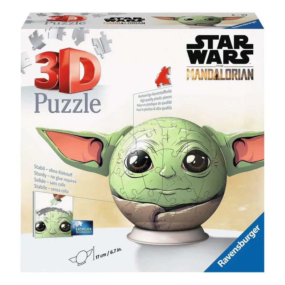 Star Wars: The Mandalorian 3D Puzzle Grogu (72 dielikov) produktová fotografia