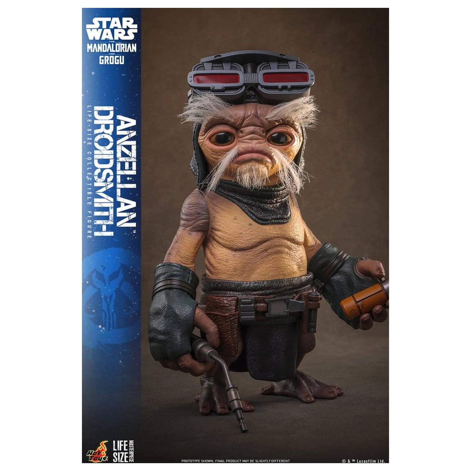 Star Wars: The Mandalorian & Grogu Life-Size Figúrka Anzellan Droidsmith 27 cm produktová fotografia