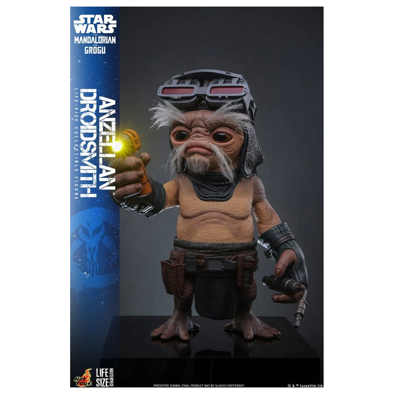 Star Wars: The Mandalorian & Grogu Life-Size Figúrka Anzellan Droidsmith 27 cm produktová fotografia