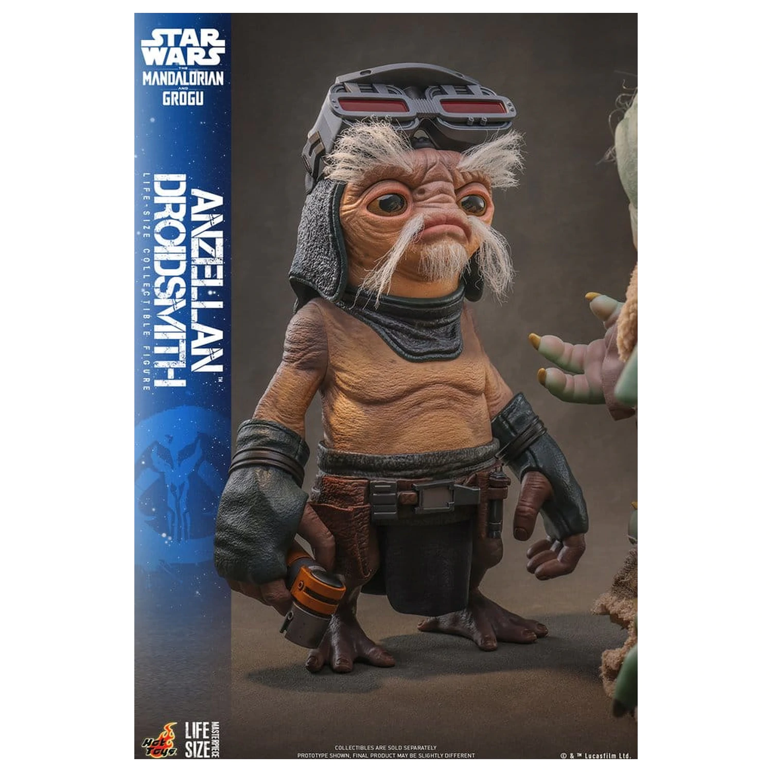 Star Wars: The Mandalorian & Grogu Life-Size Figúrka Anzellan Droidsmith 27 cm produktová fotografia