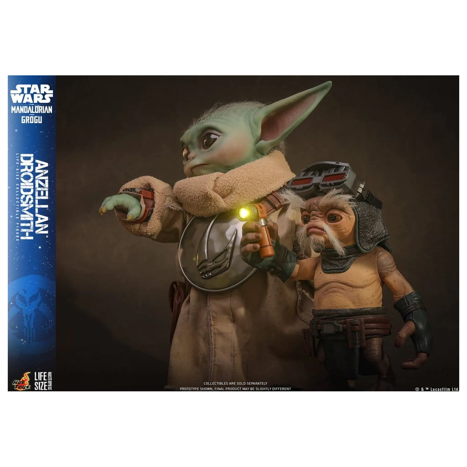 Star Wars: The Mandalorian & Grogu Life-Size Figúrka Anzellan Droidsmith 27 cm produktová fotografia