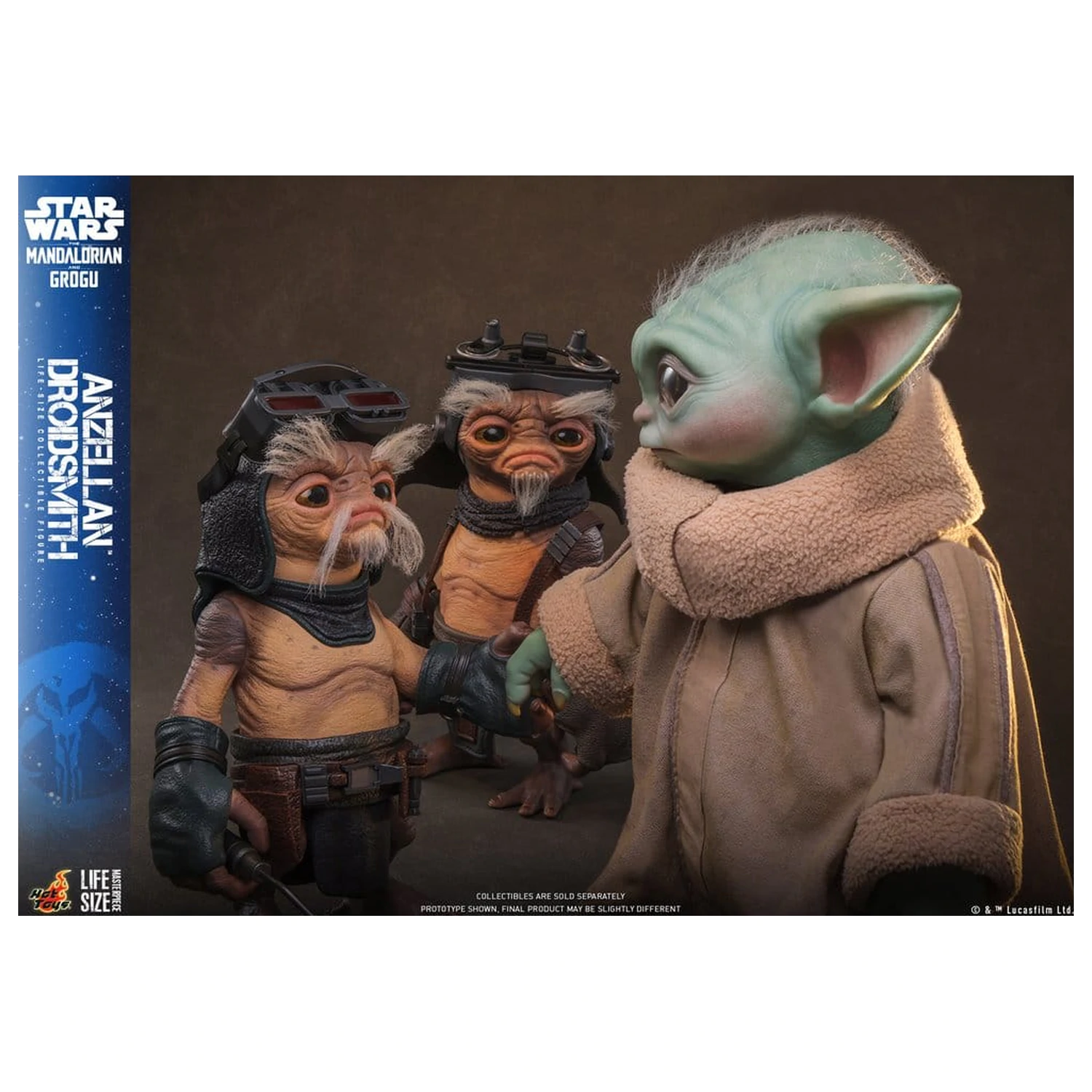 Star Wars: The Mandalorian & Grogu Life-Size Figúrka Anzellan Droidsmith 27 cm produktová fotografia