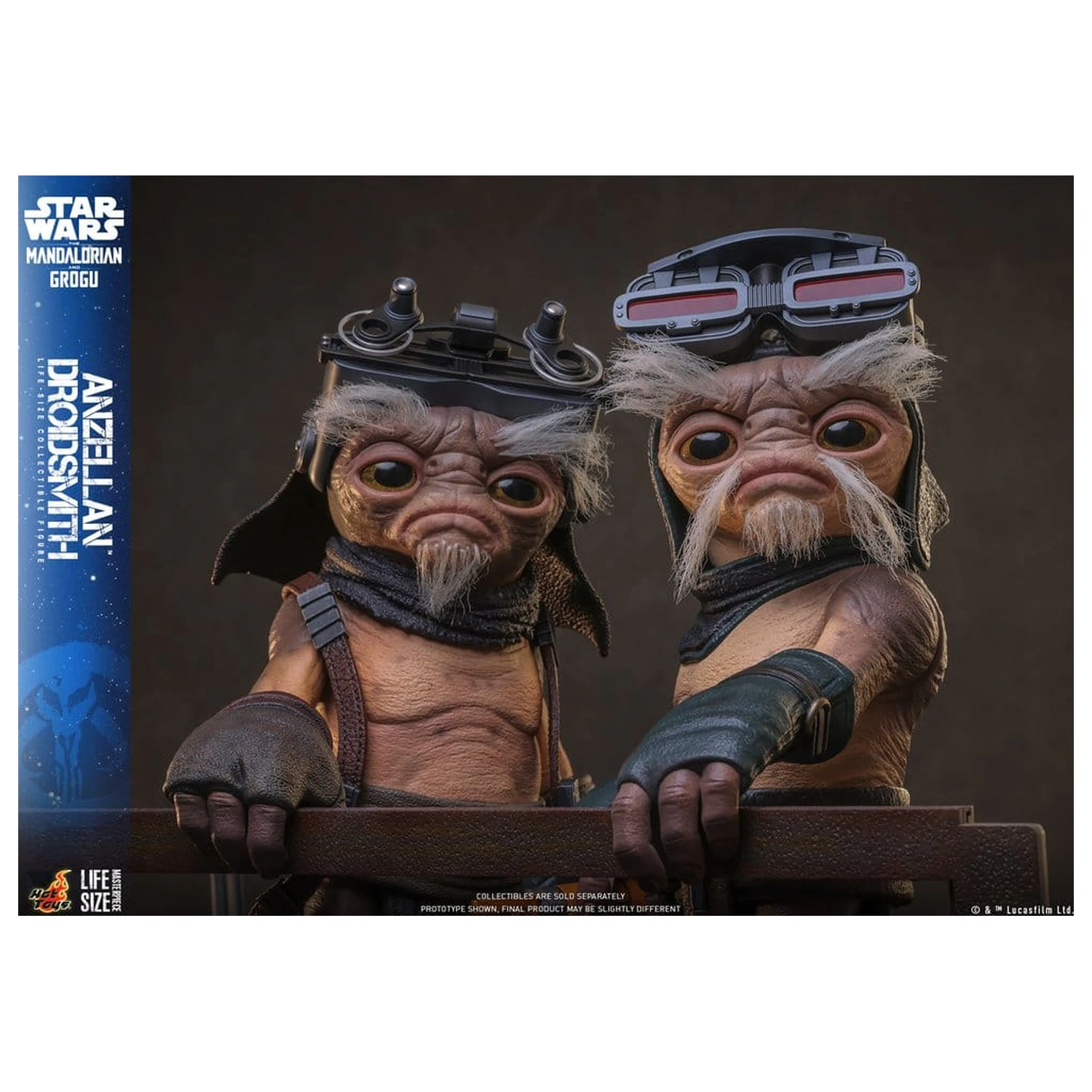 Star Wars: The Mandalorian & Grogu Life-Size Figúrka Anzellan Droidsmith 27 cm produktová fotografia
