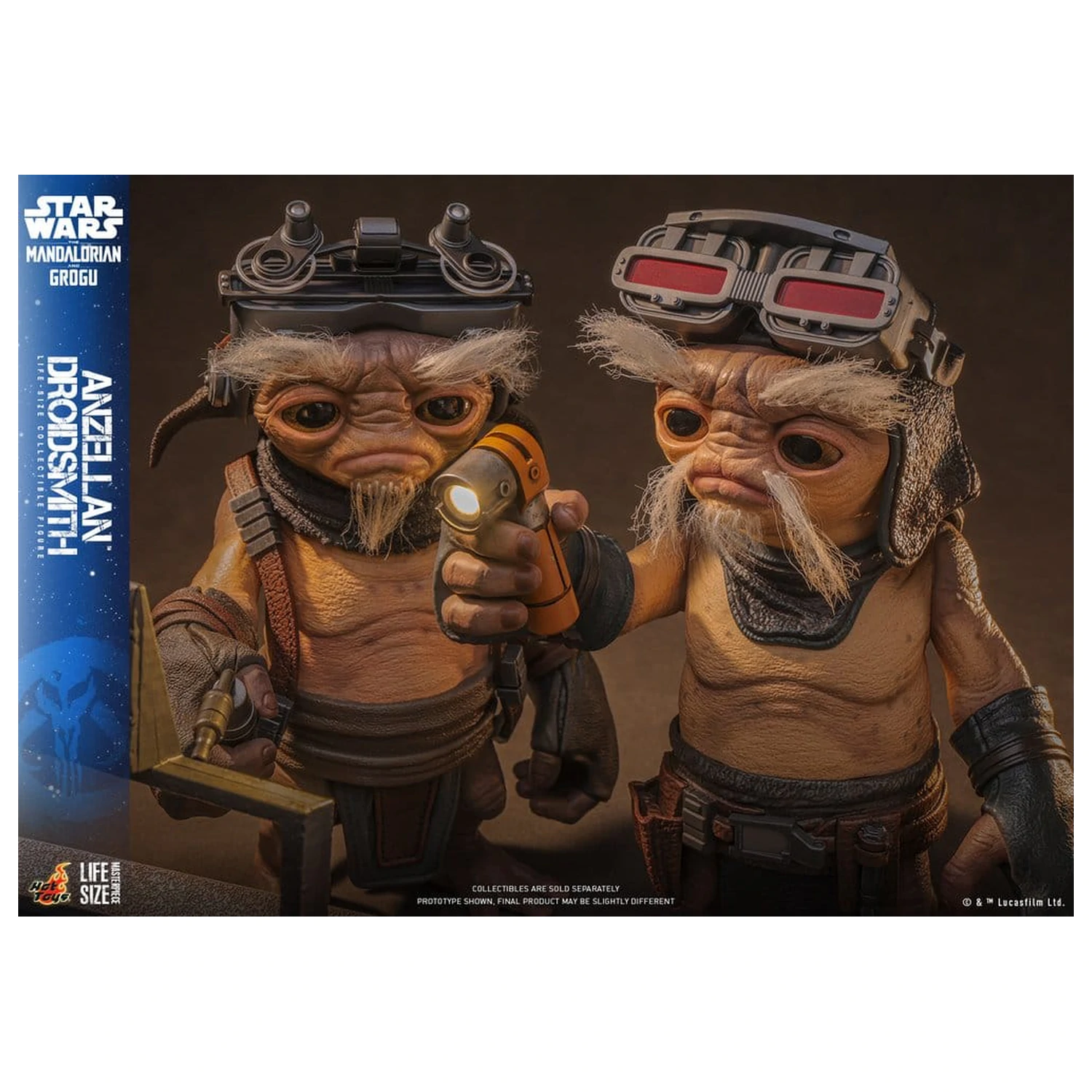 Star Wars: The Mandalorian & Grogu Life-Size Figúrka Anzellan Droidsmith 27 cm produktová fotografia