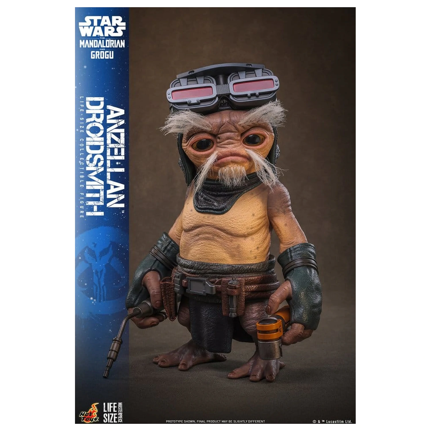 Star Wars: The Mandalorian & Grogu Life-Size Figúrka Anzellan Droidsmith 27 cm produktová fotografia