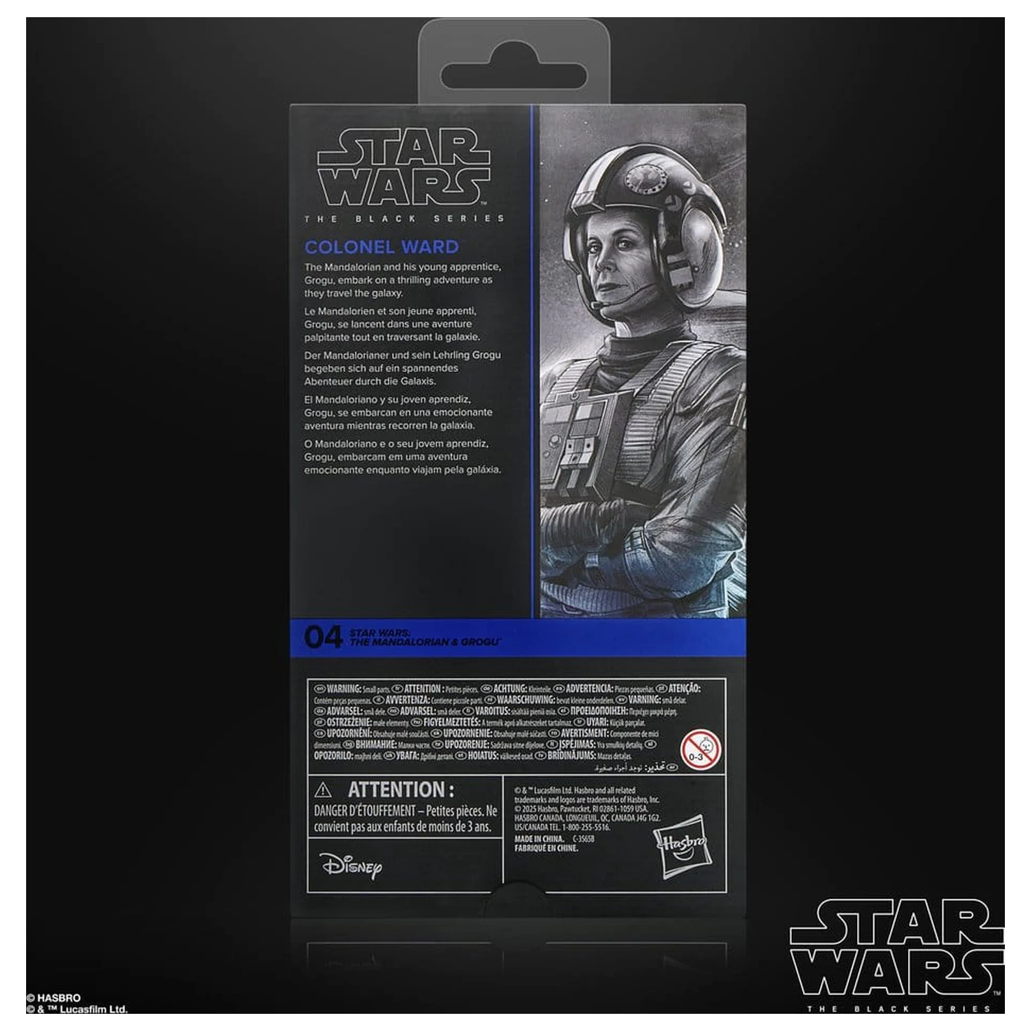 Star Wars: The Mandalorian & Grogu Black Series akčná figúrka Colonel Ward 15 cm produktová fotografia