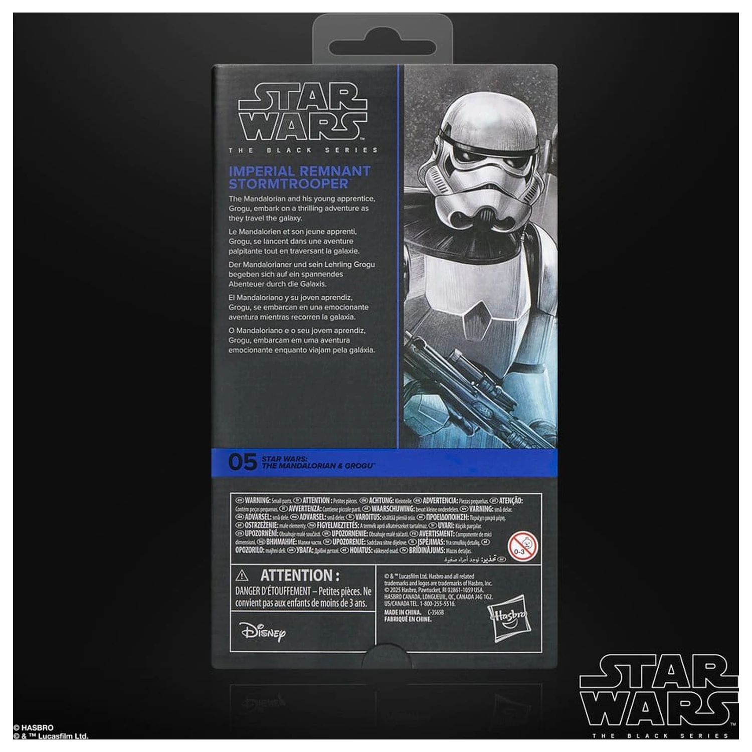 Star Wars: The Mandalorian & Grogu Black Series akčná figúrka Imperial Remnant Stormtrooper (zvetraný) 15 cm produktová fotografia