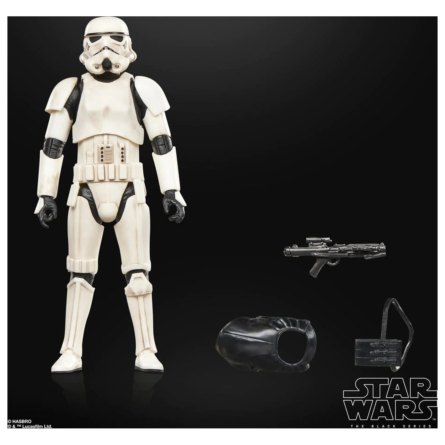 Star Wars: The Mandalorian & Grogu Black Series akčná figúrka Imperial Remnant Stormtrooper (zvetraný) 15 cm produktová fotografia