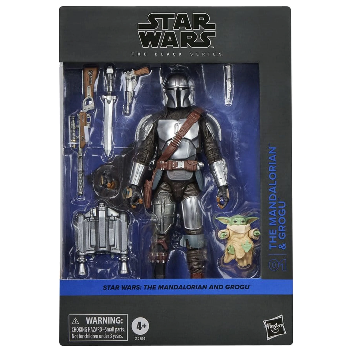 Star Wars: The Mandalorian & Grogu Black Series akčná figúrka The Mandalorian & Grogu 15 cm produktová fotografia