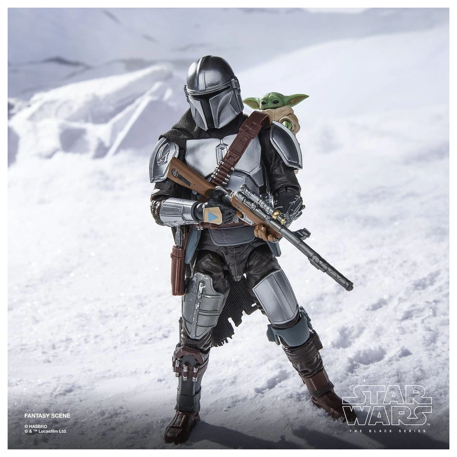 Star Wars: The Mandalorian & Grogu Black Series akčná figúrka The Mandalorian & Grogu 15 cm produktová fotografia