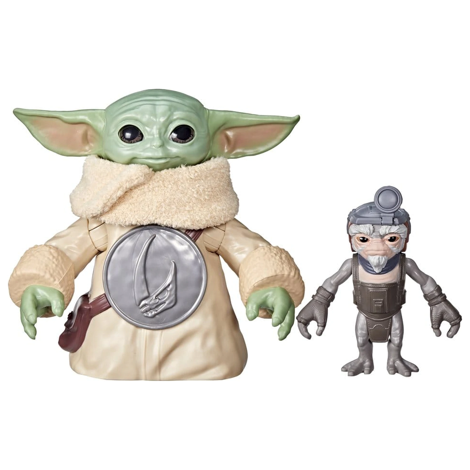 Star Wars: The Mandalorian & Grogu Elektronická akčná figúrka Huggin' Grogu & Anzellan 17 cm produktová fotografia