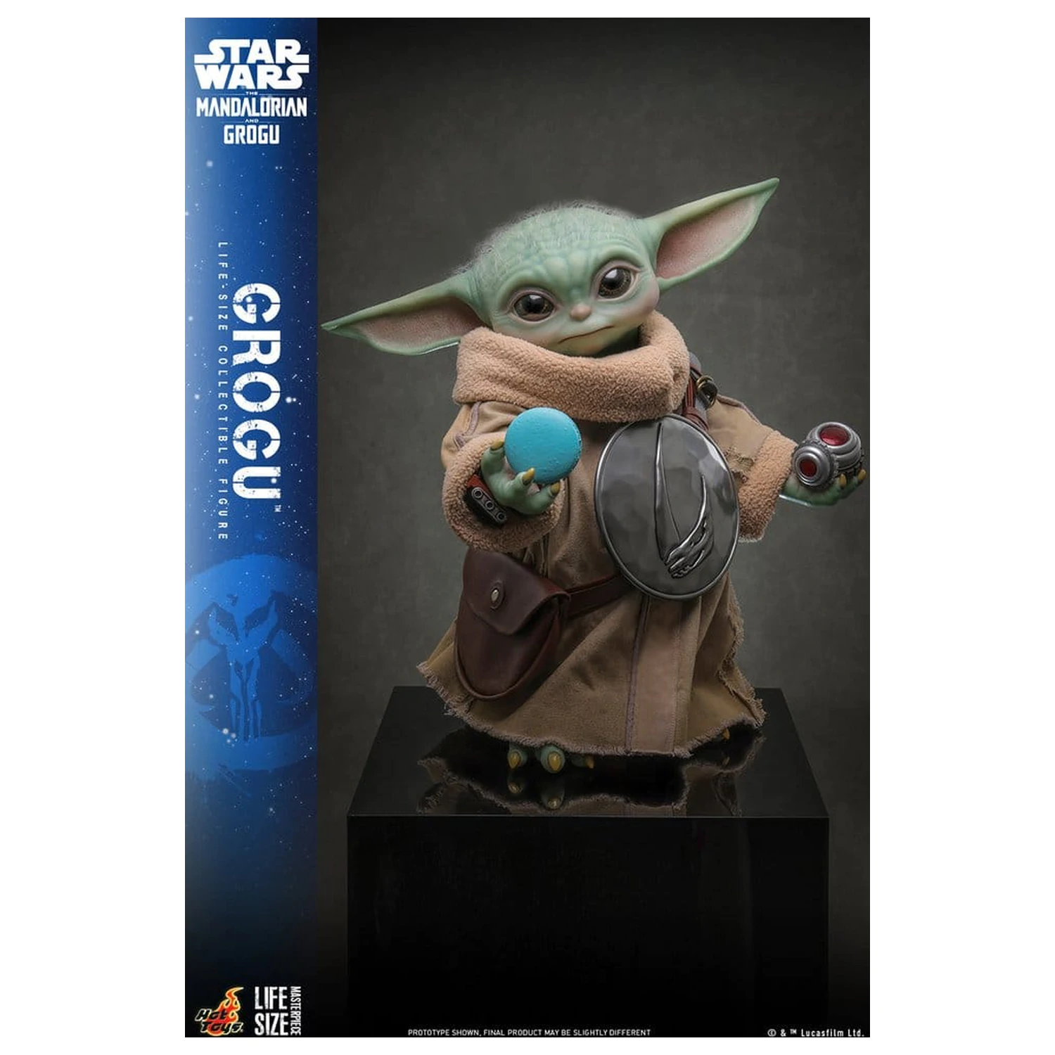 Star Wars: The Mandalorian & Grogu životná veľkosť figúrka Grogu 38 cm produktová fotografia
