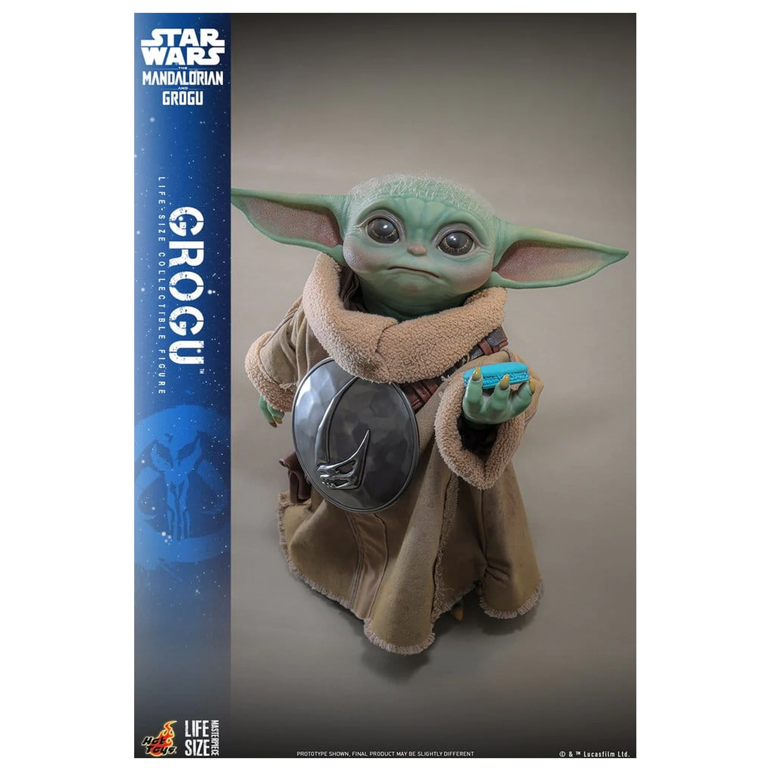 Star Wars: The Mandalorian & Grogu životná veľkosť figúrka Grogu 38 cm produktová fotografia