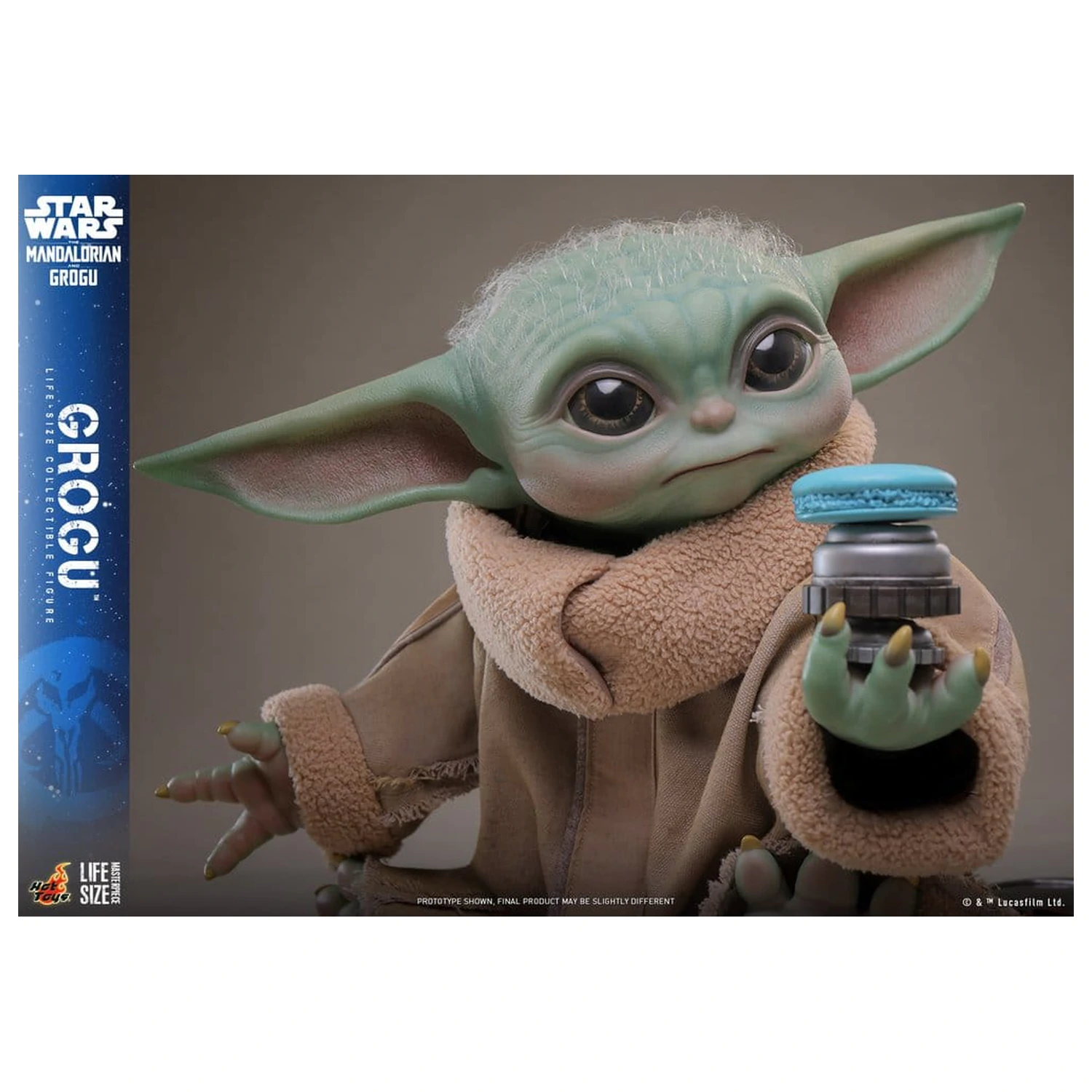 Star Wars: The Mandalorian & Grogu životná veľkosť figúrka Grogu 38 cm produktová fotografia