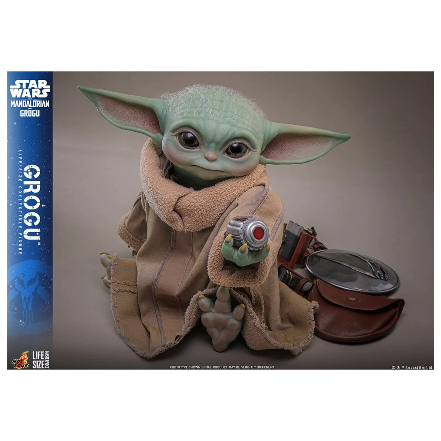Star Wars: The Mandalorian & Grogu životná veľkosť figúrka Grogu 38 cm produktová fotografia