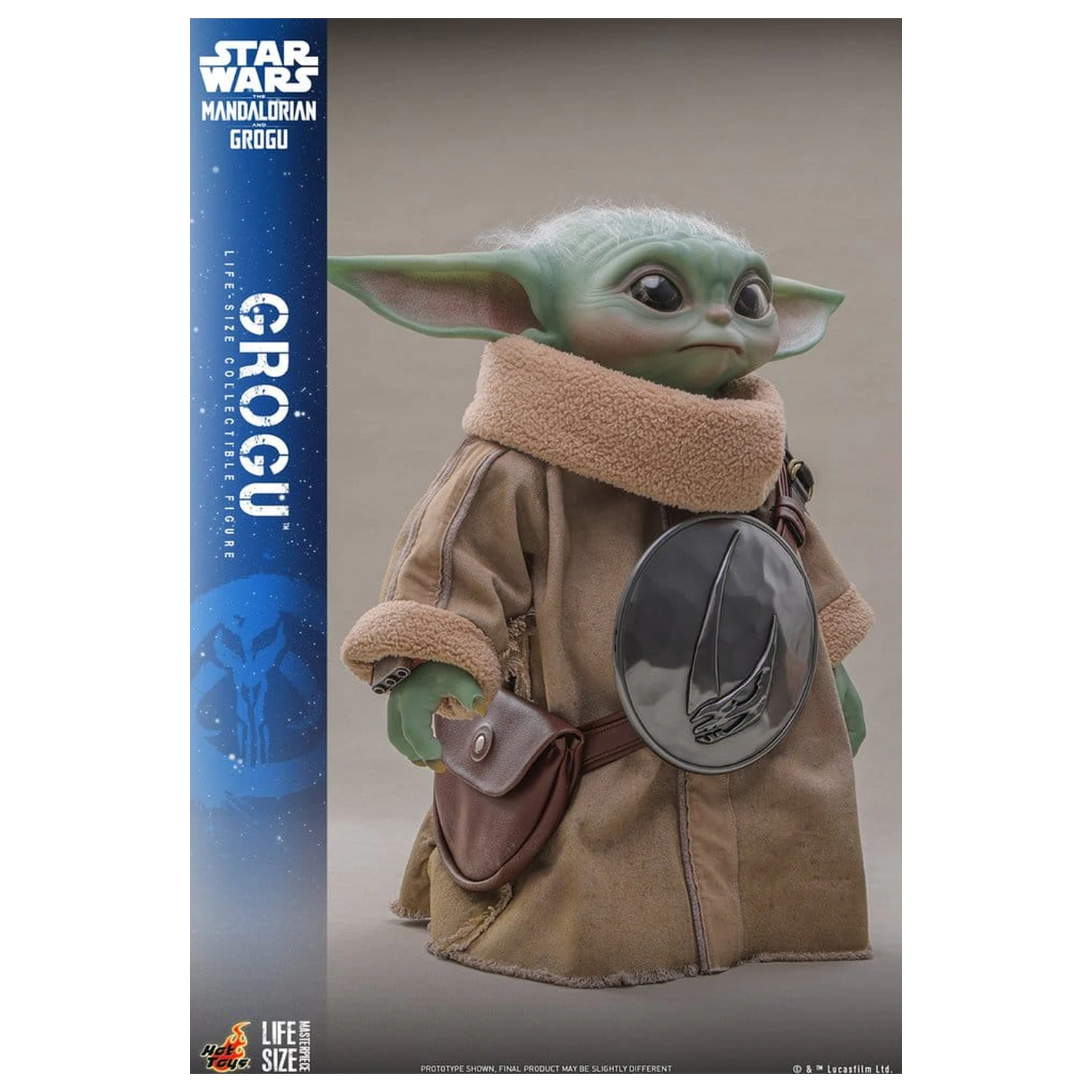 Star Wars: The Mandalorian & Grogu životná veľkosť figúrka Grogu 38 cm produktová fotografia