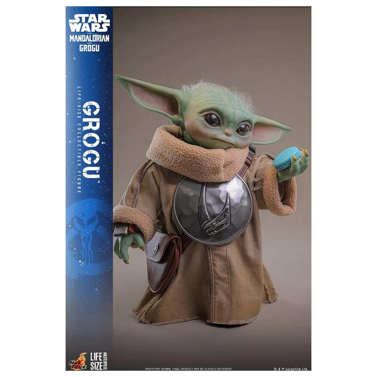 Star Wars: The Mandalorian & Grogu životná veľkosť figúrka Grogu 38 cm produktová fotografia