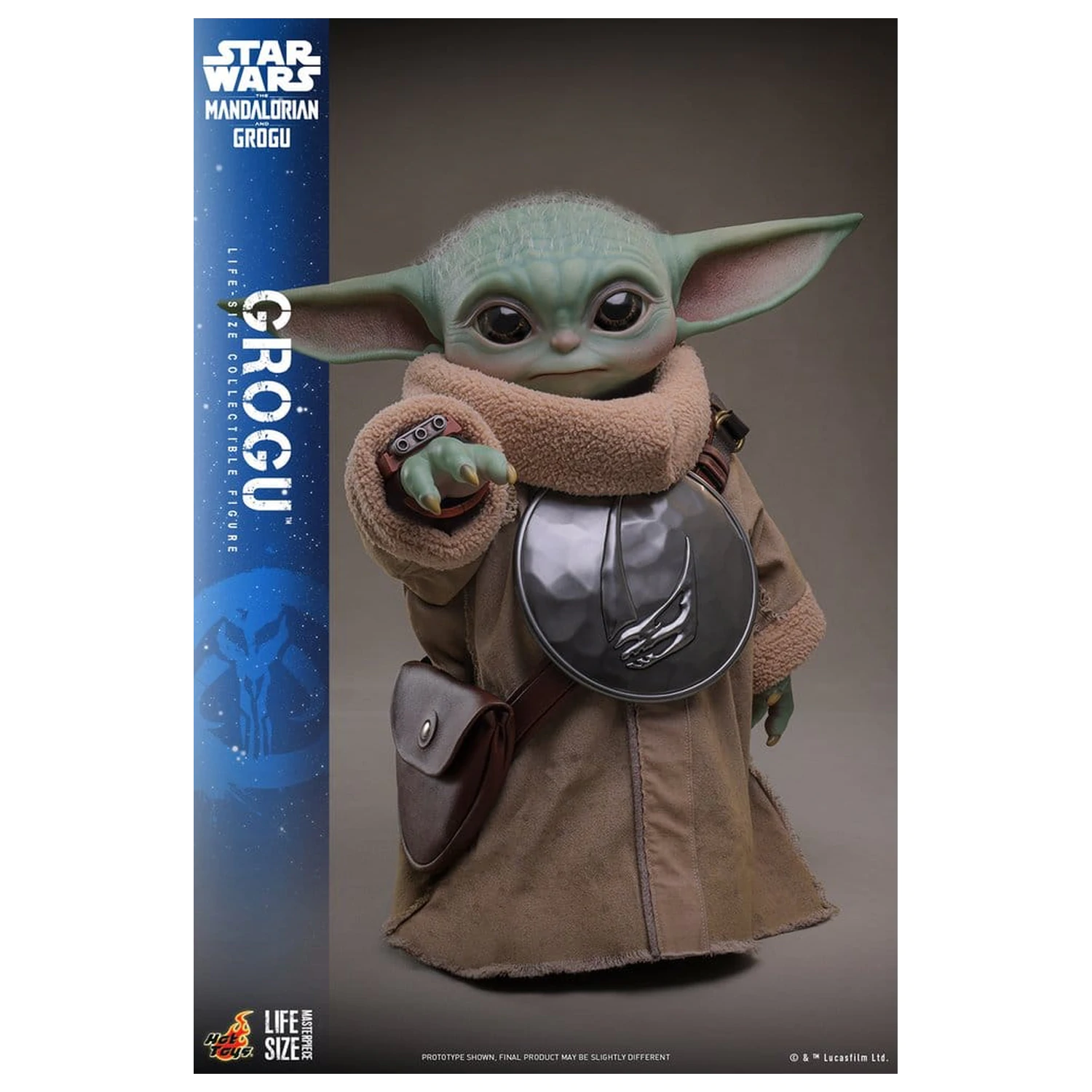 Star Wars: The Mandalorian & Grogu životná veľkosť figúrka Grogu 38 cm produktová fotografia