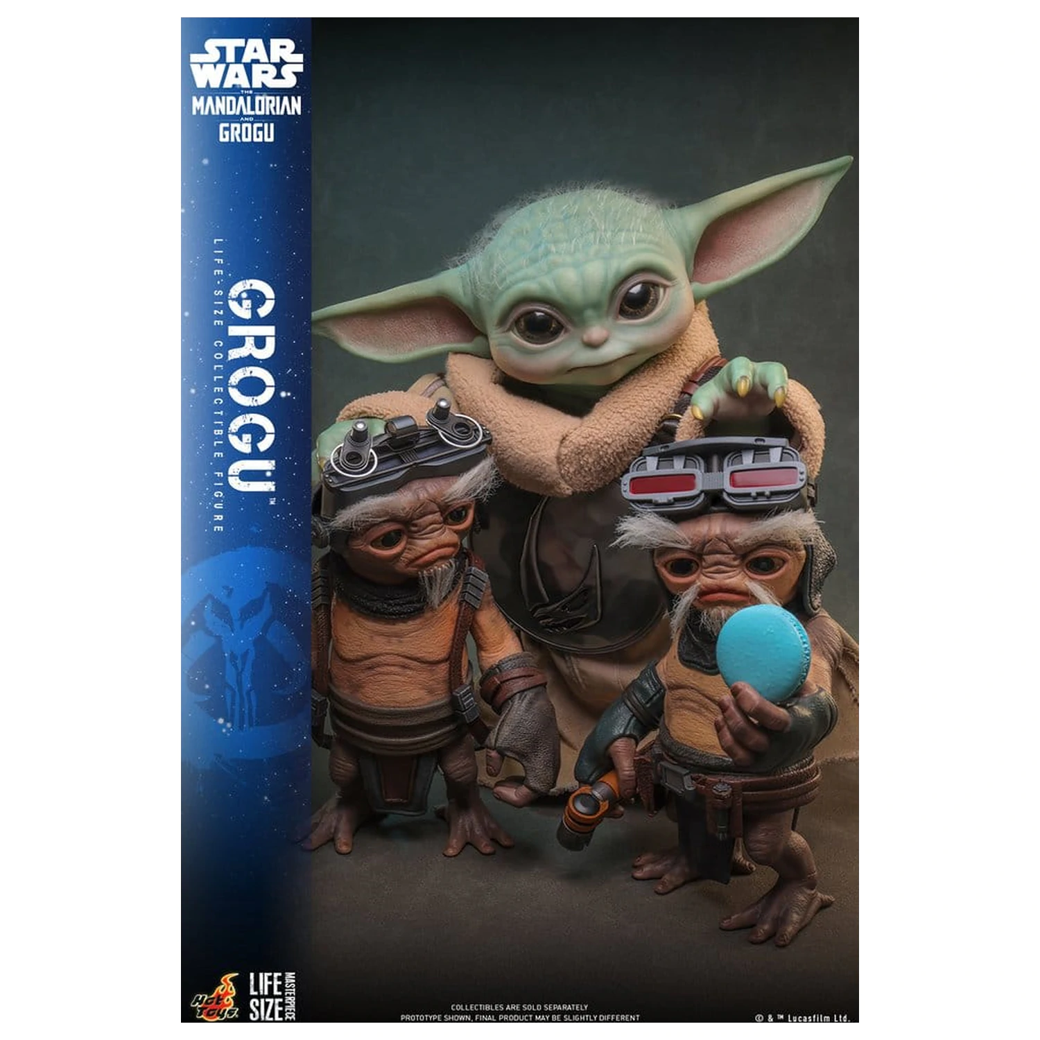 Star Wars: The Mandalorian & Grogu životná veľkosť figúrka Grogu 38 cm produktová fotografia