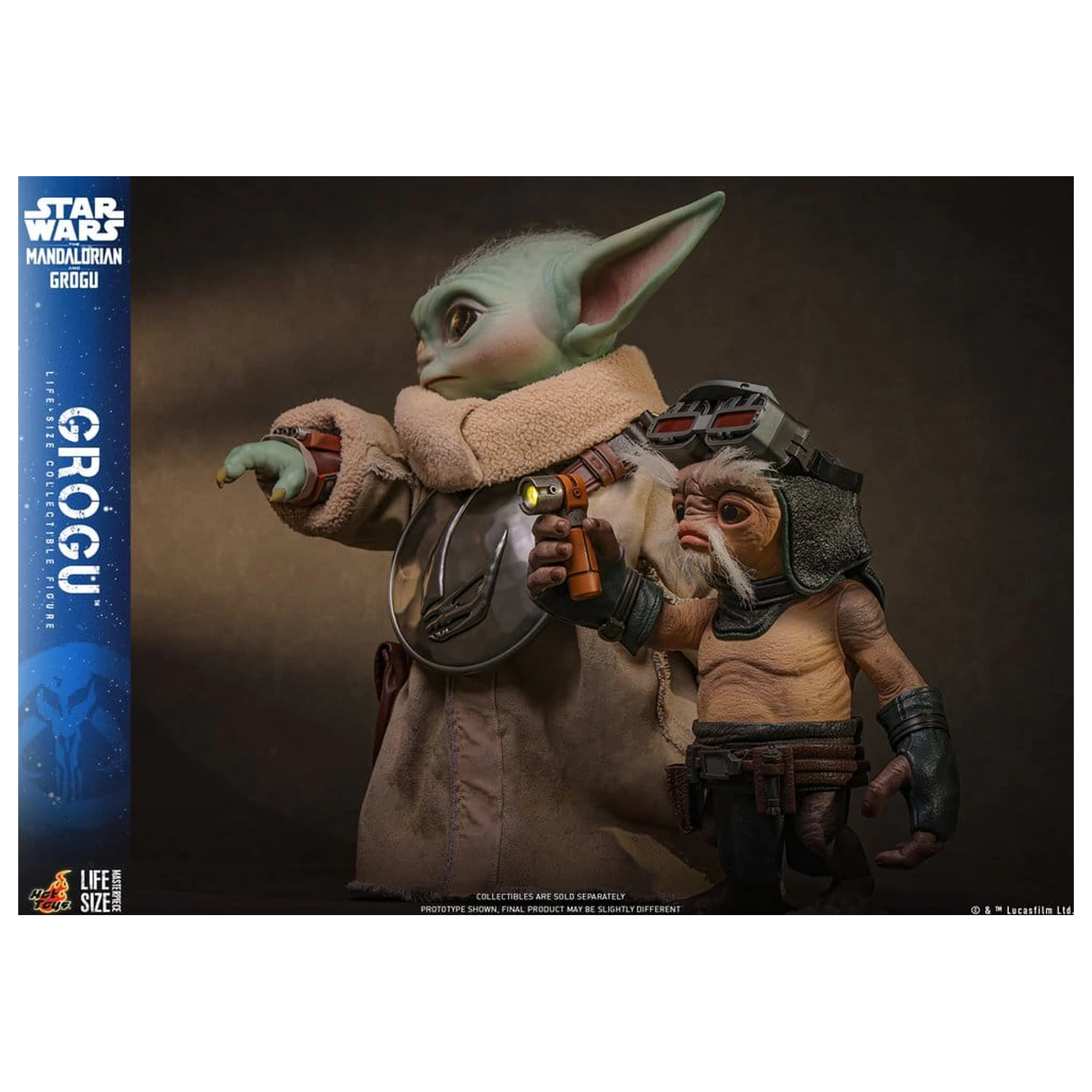 Star Wars: The Mandalorian & Grogu životná veľkosť figúrka Grogu 38 cm produktová fotografia