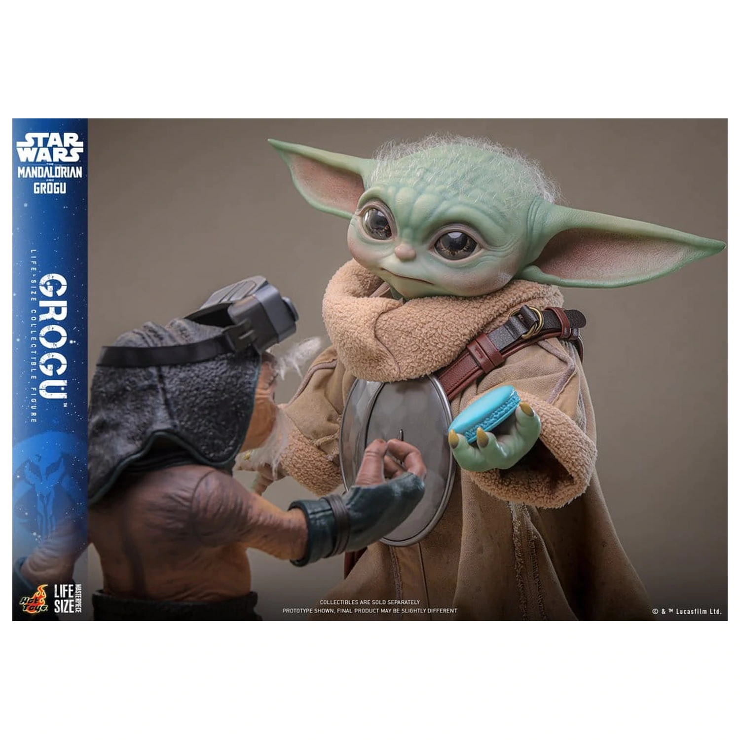 Star Wars: The Mandalorian & Grogu životná veľkosť figúrka Grogu 38 cm produktová fotografia