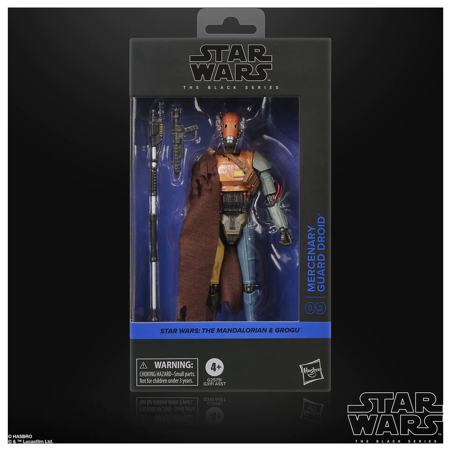 Star Wars The Mandalorian & Grogu Mercenary Guard Droid figúrka 15cm produktová fotografia