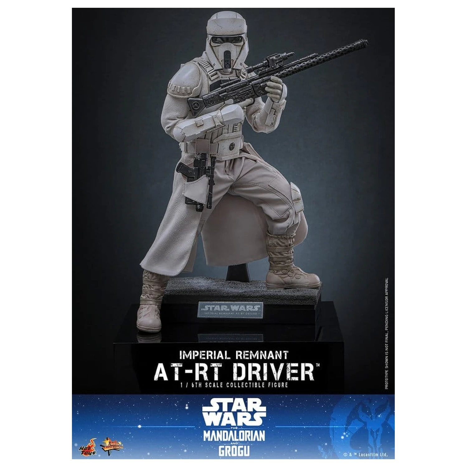 Star Wars: The Mandalorian & Grogu Movie Masterpiece akčná figúrka 1/6 Imperial Remnant AT-RT Driver 30 cm produktová fotografia