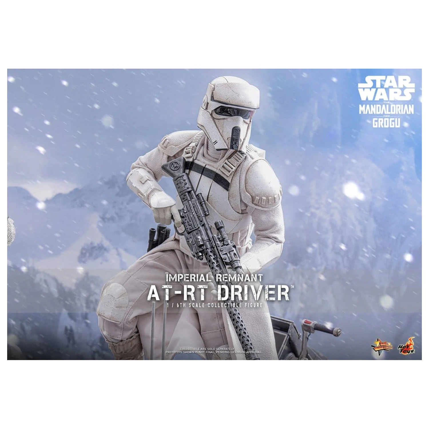 Star Wars: The Mandalorian & Grogu Movie Masterpiece akčná figúrka 1/6 Imperial Remnant AT-RT Driver 30 cm produktová fotografia