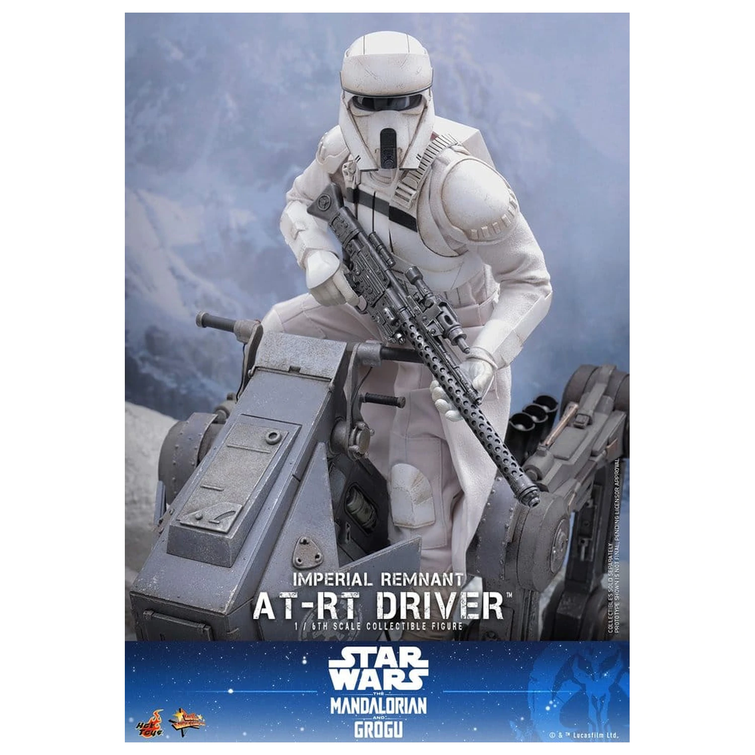 Star Wars: The Mandalorian & Grogu Movie Masterpiece akčná figúrka 1/6 Imperial Remnant AT-RT Driver 30 cm produktová fotografia