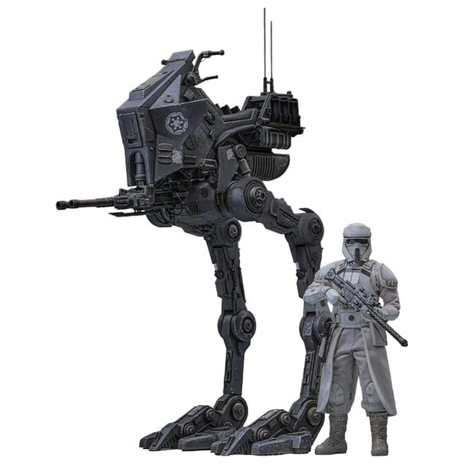 Star Wars: The Mandalorian & Grogu Movie Masterpiece akčná figúrka set 1/6 Imperial Remnant AT-RT Driver & AT-RT 60 cm produktová fotografia