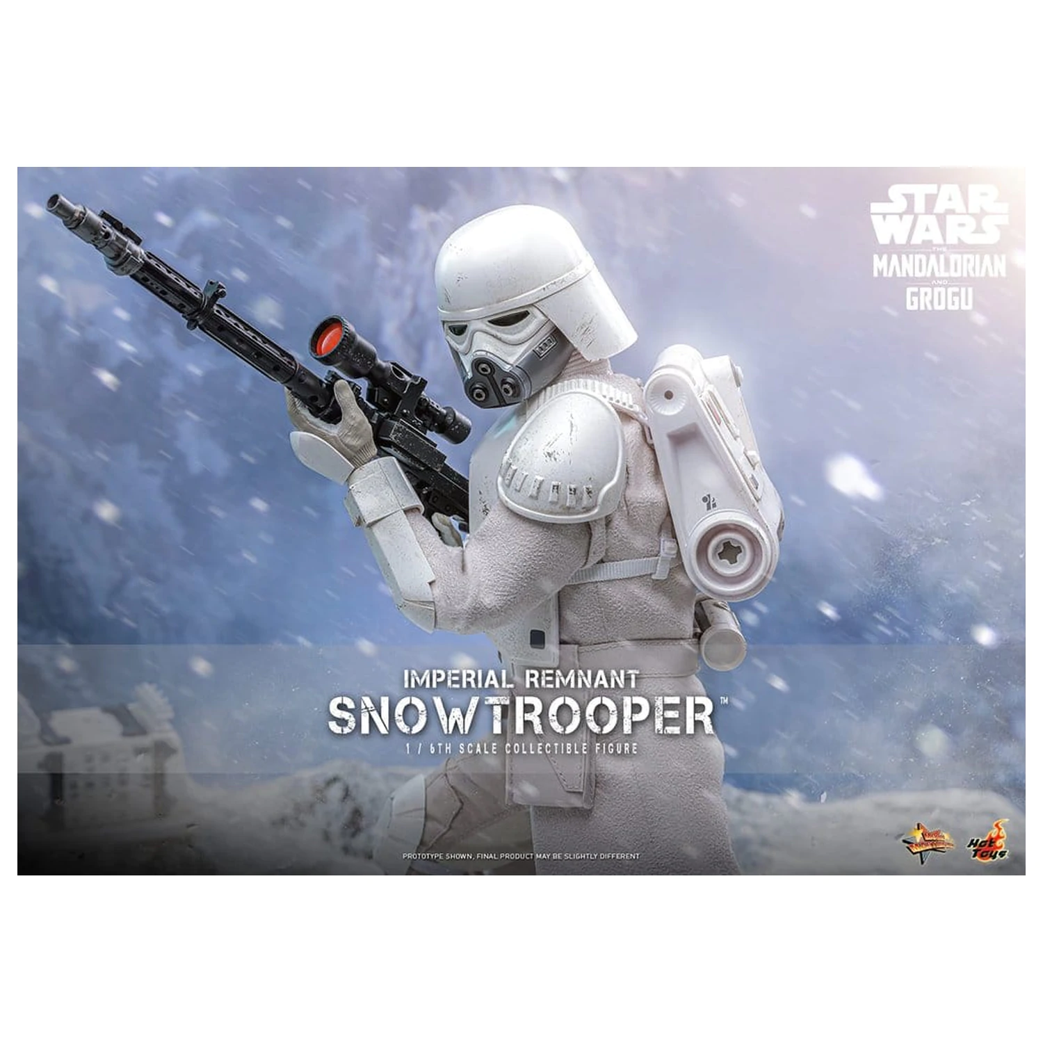 Star Wars: The Mandalorian & Grogu Movie Masterpiece akčná figúrka 1/6 Imperial Remnant Snowtrooper 30 cm produktová fotografia