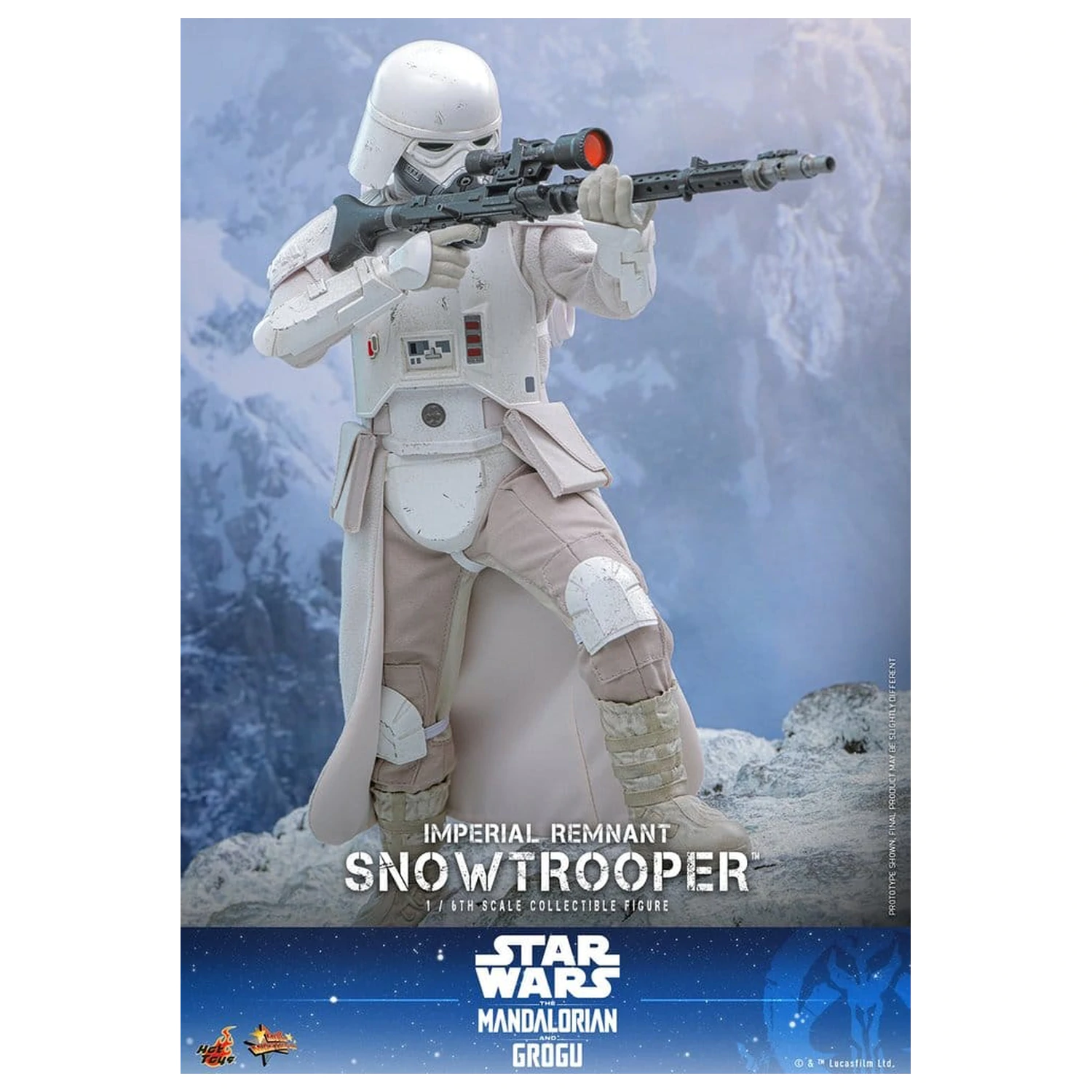 Star Wars: The Mandalorian & Grogu Movie Masterpiece akčná figúrka 1/6 Imperial Remnant Snowtrooper 30 cm produktová fotografia