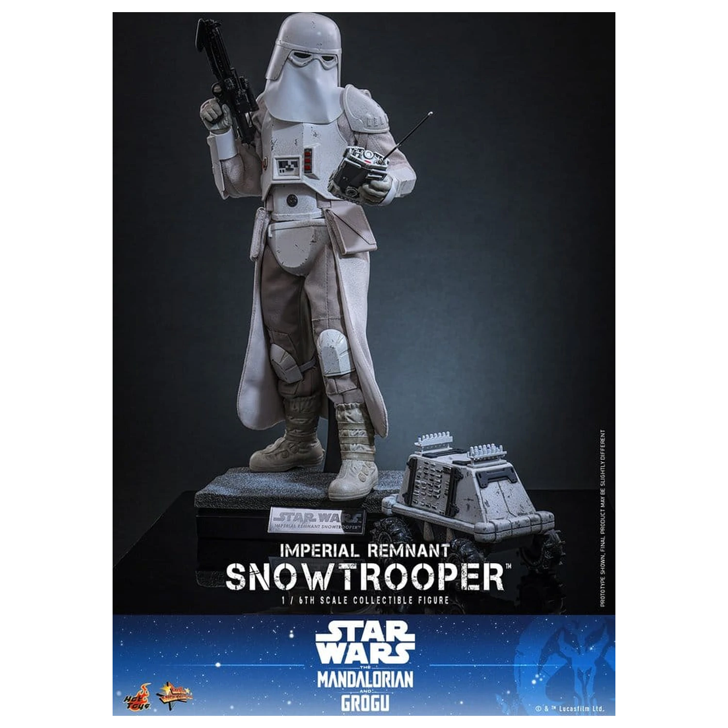 Star Wars: The Mandalorian & Grogu Movie Masterpiece akčná figúrka 1/6 Imperial Remnant Snowtrooper 30 cm produktová fotografia