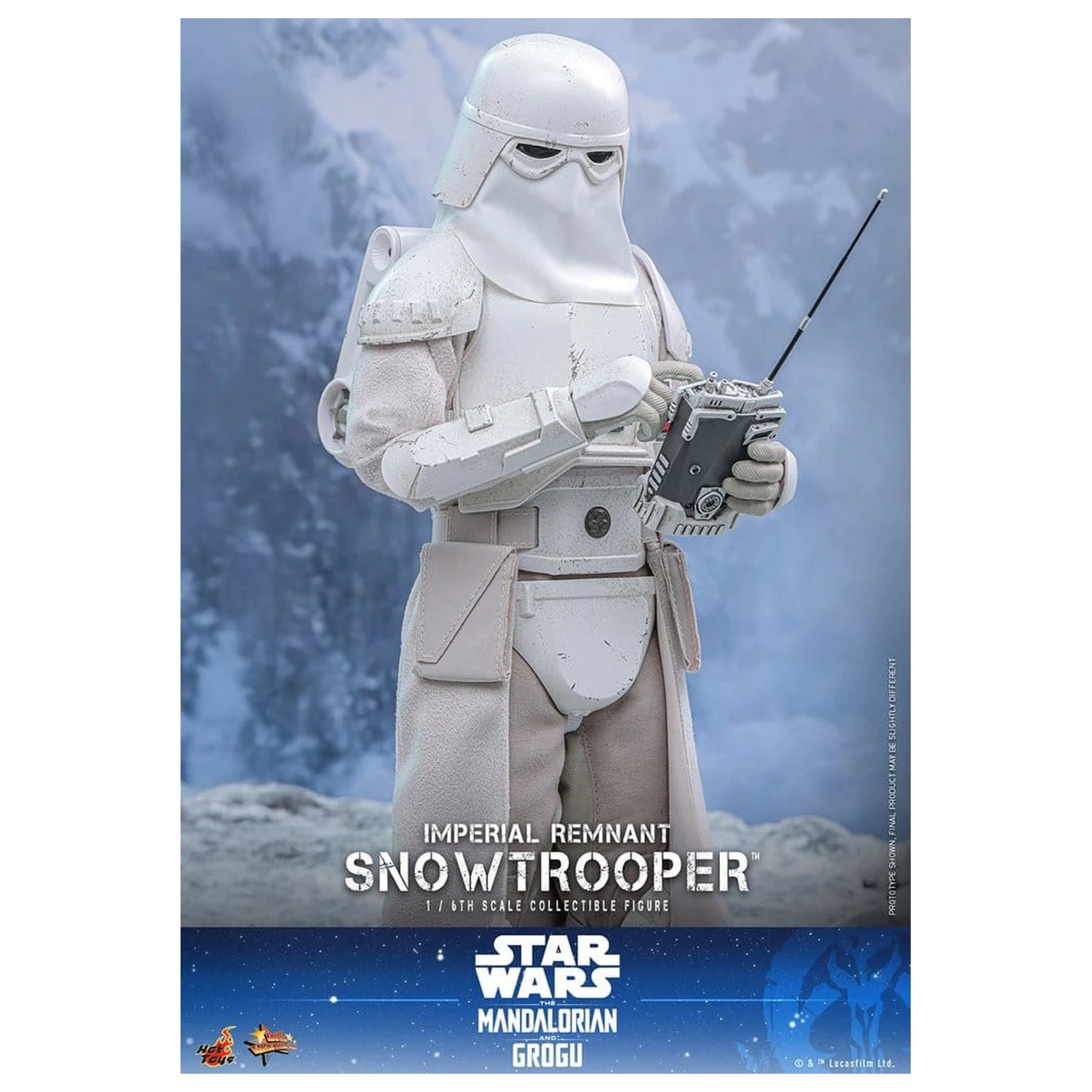 Star Wars: The Mandalorian & Grogu Movie Masterpiece akčná figúrka 1/6 Imperial Remnant Snowtrooper 30 cm produktová fotografia
