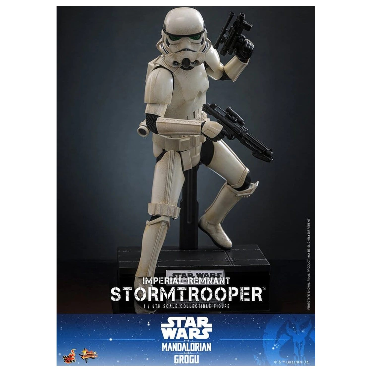 Star Wars: The Mandalorian & Grogu Movie Masterpiece akčná figúrka 1/6 Imperial Remnant Stormtrooper 30 cm produktová fotografia