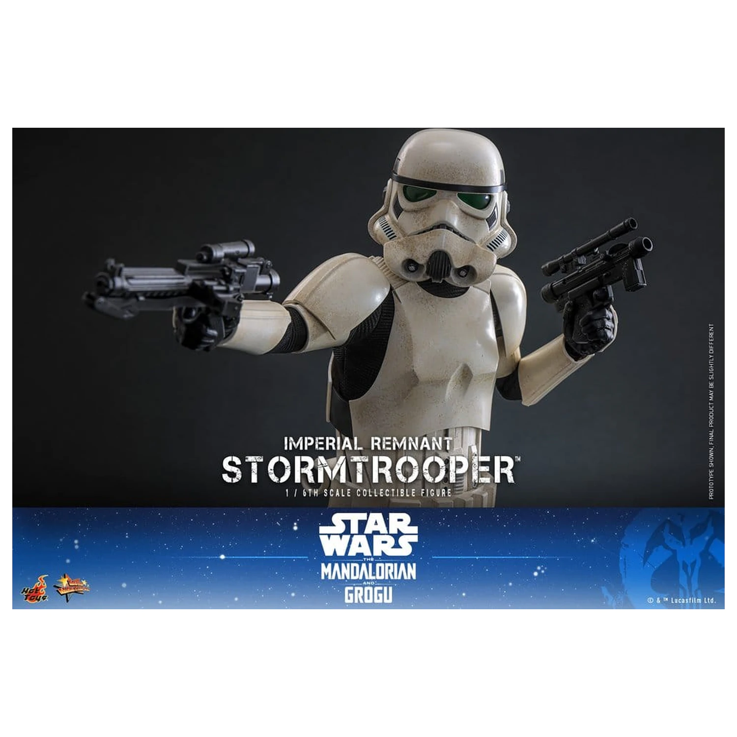 Star Wars: The Mandalorian & Grogu Movie Masterpiece akčná figúrka 1/6 Imperial Remnant Stormtrooper 30 cm produktová fotografia