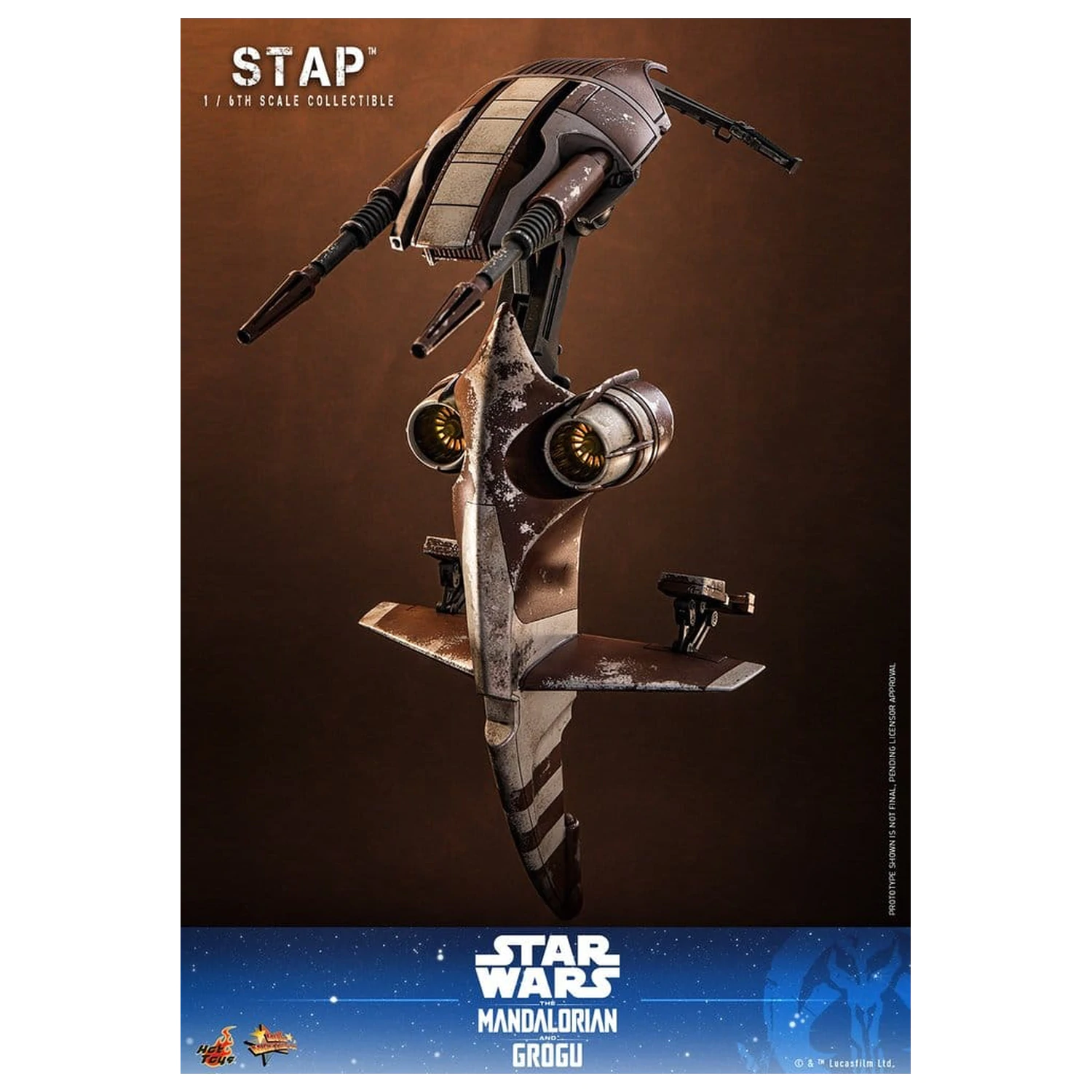 Star Wars: The Mandalorian & Grogu Movie Masterpiece Accessory 1/6 STAP 32 cm produktová fotografia