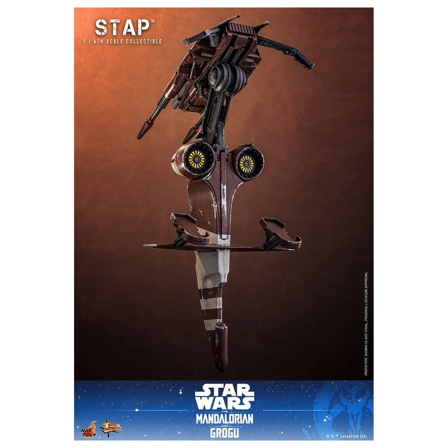 Star Wars: The Mandalorian & Grogu Movie Masterpiece Accessory 1/6 STAP 32 cm produktová fotografia