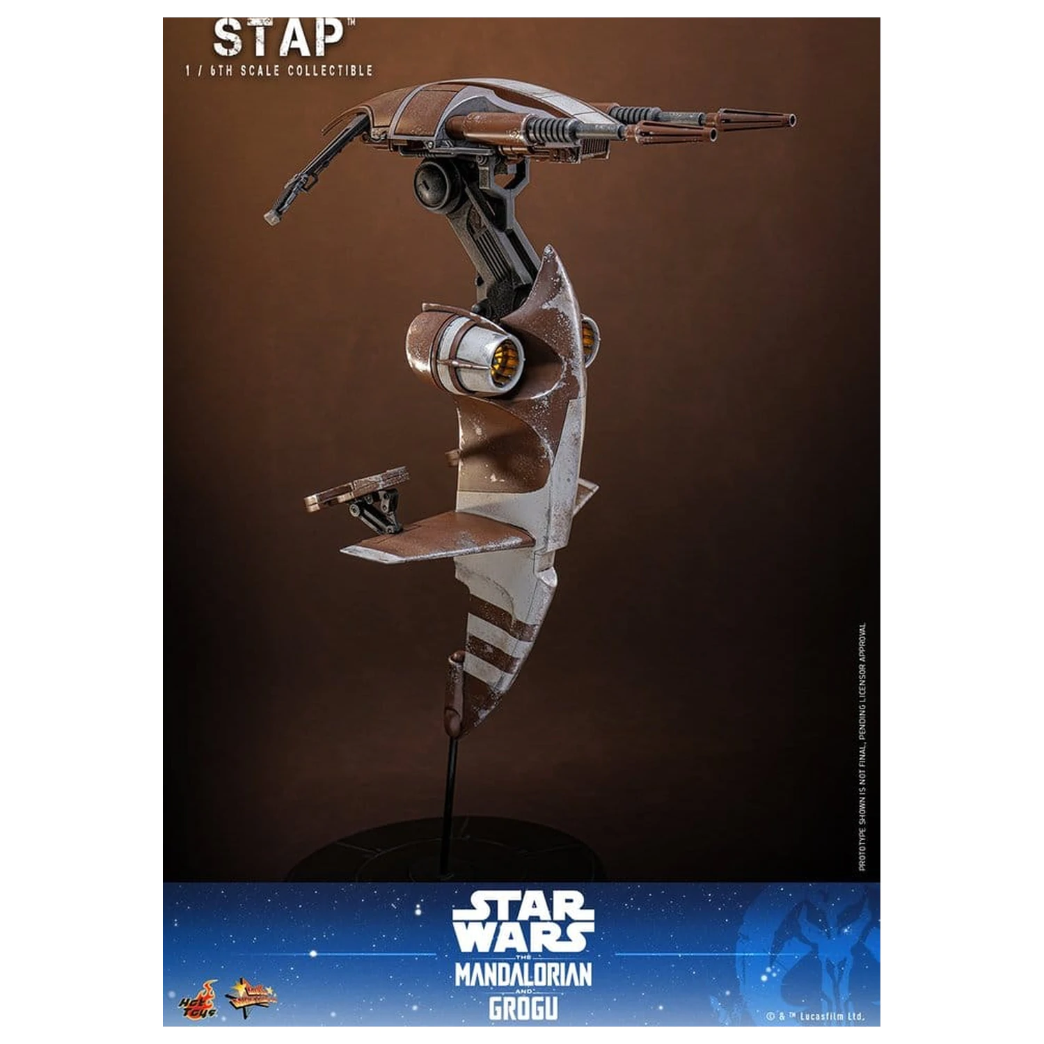 Star Wars: The Mandalorian & Grogu Movie Masterpiece Accessory 1/6 STAP 32 cm produktová fotografia