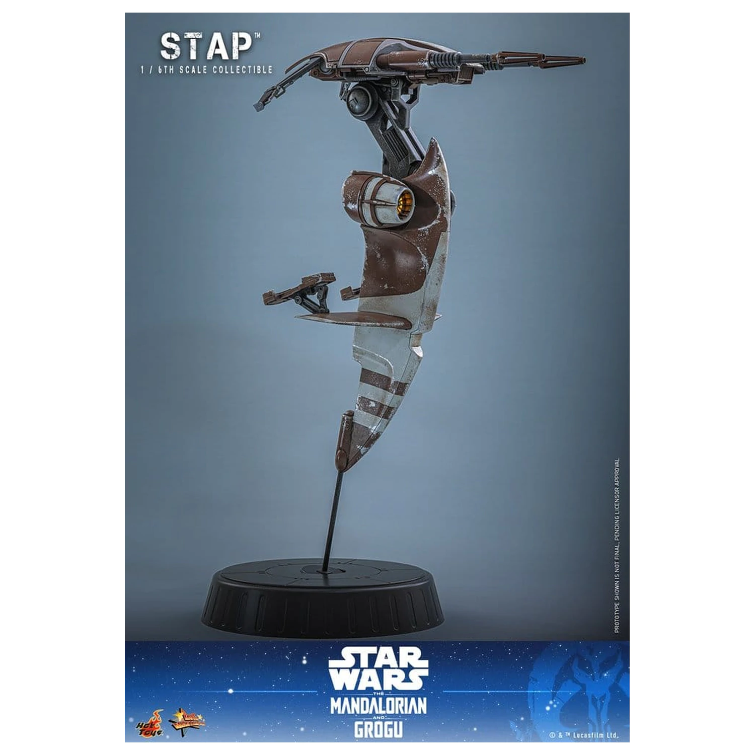 Star Wars: The Mandalorian & Grogu Movie Masterpiece Accessory 1/6 STAP 32 cm produktová fotografia