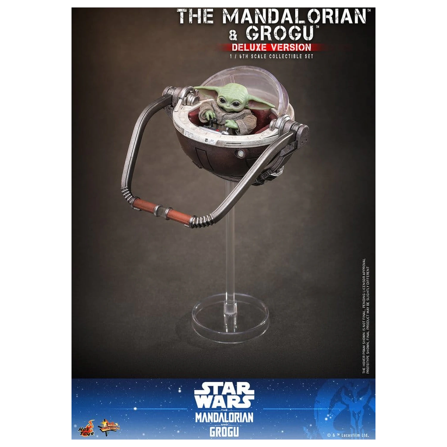 Star Wars: The Mandalorian & Grogu Movie Masterpiece akčná figúrka 1/6 The Mandalorian and Grogu (Deluxe Version) 31 cm produktová fotografia