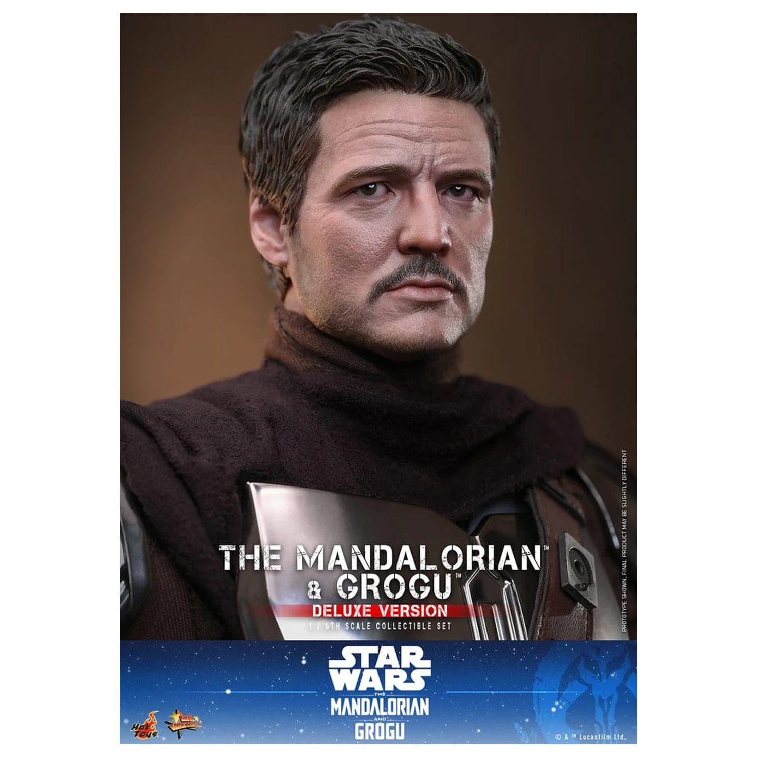 Star Wars: The Mandalorian & Grogu Movie Masterpiece akčná figúrka 1/6 The Mandalorian and Grogu (Deluxe Version) 31 cm produktová fotografia