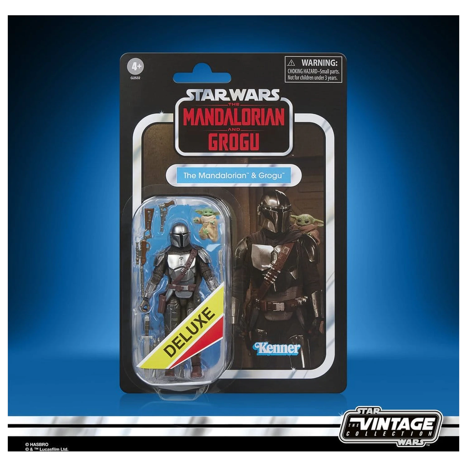 Star Wars: The Mandalorian & Grogu Vintage Collection Action Figure The Mandalorian & Grogu 10 cm produktová fotografia