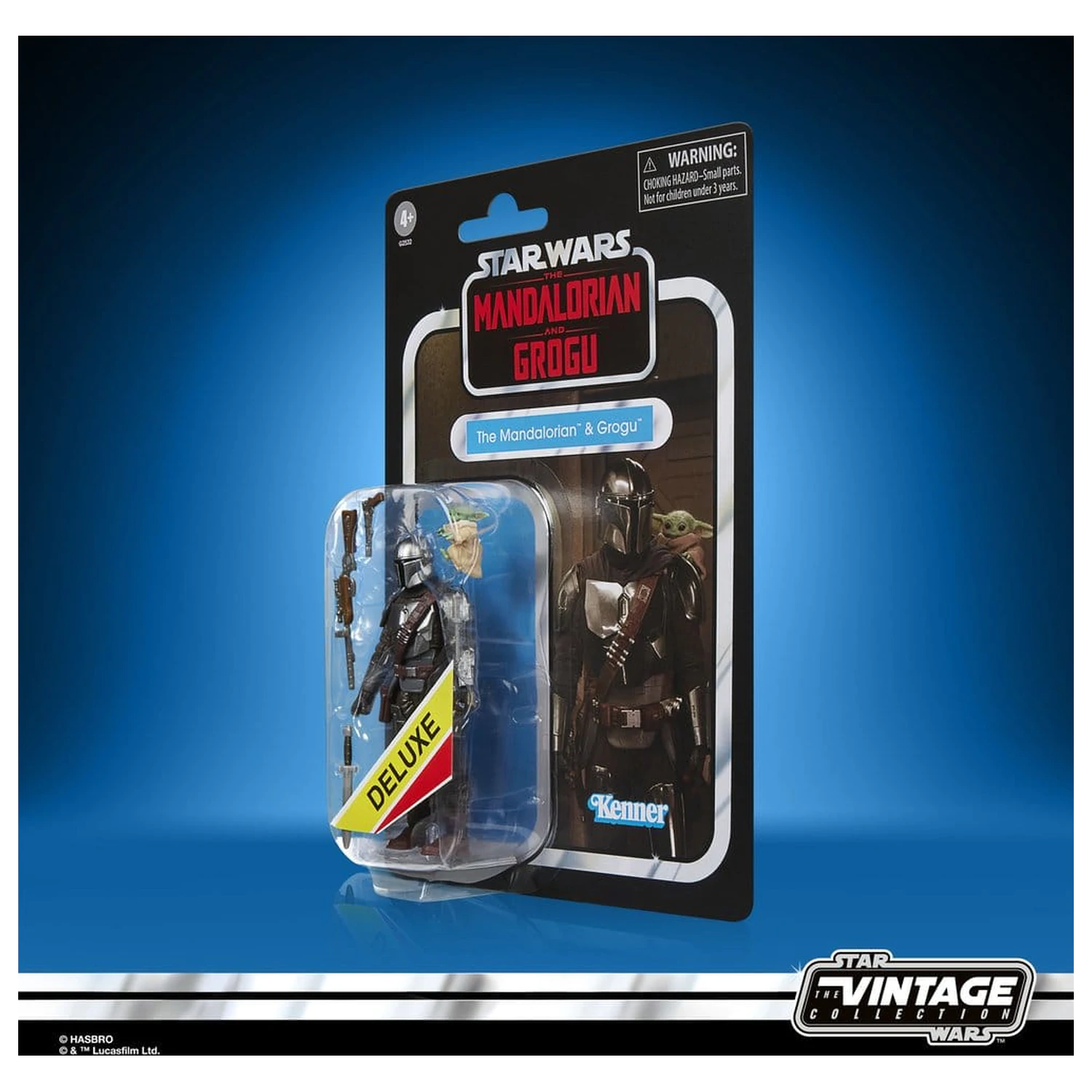 Star Wars: The Mandalorian & Grogu Vintage Collection Action Figure The Mandalorian & Grogu 10 cm produktová fotografia