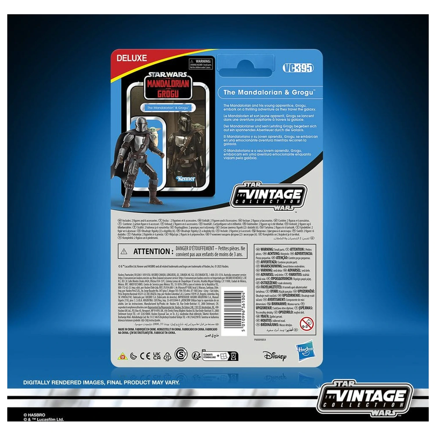 Star Wars: The Mandalorian & Grogu Vintage Collection Action Figure The Mandalorian & Grogu 10 cm produktová fotografia