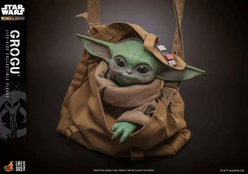Star Wars: The Mandalorian Life-Size Masterpiece akčná figúrka Grogu 37 cm produktová fotografia