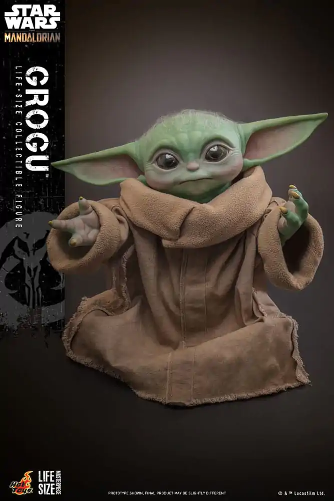 Star Wars: The Mandalorian Life-Size Masterpiece akčná figúrka Grogu 37 cm produktová fotografia