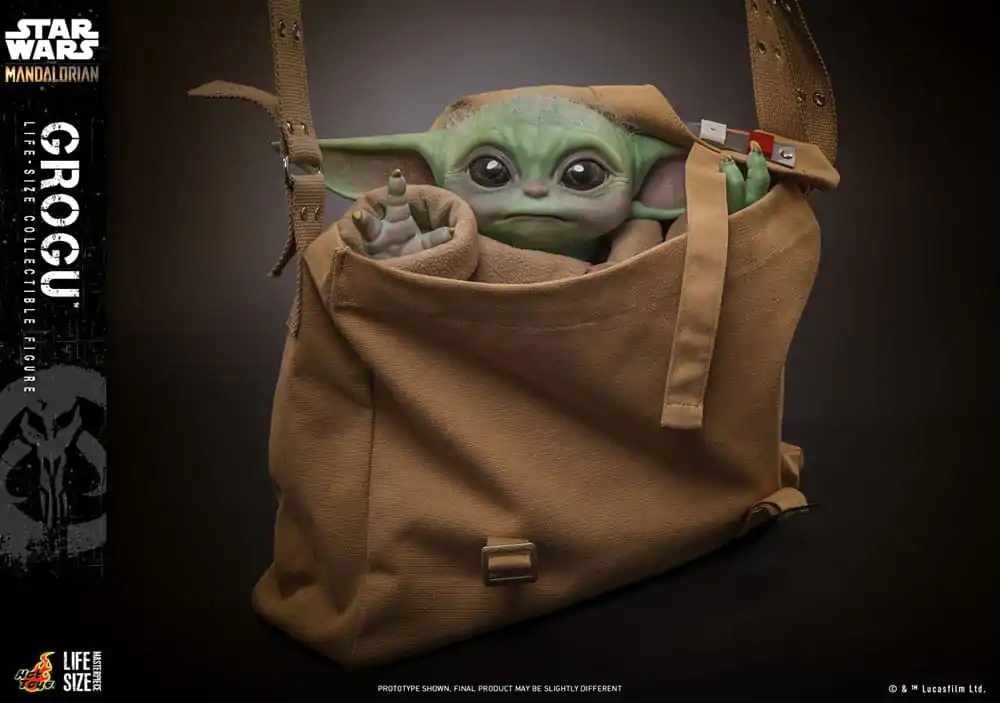 Star Wars: The Mandalorian Life-Size Masterpiece akčná figúrka Grogu 37 cm produktová fotografia