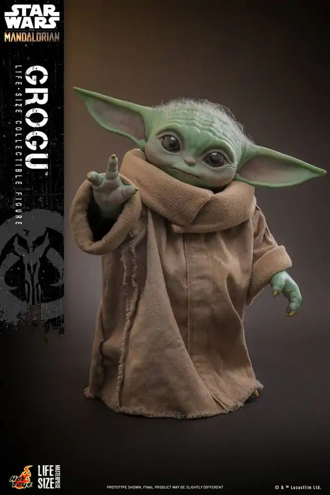 Star Wars: The Mandalorian Life-Size Masterpiece akčná figúrka Grogu 37 cm produktová fotografia