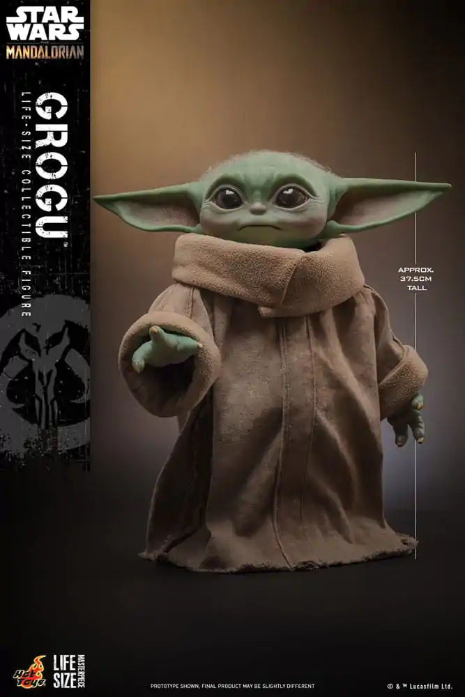 Star Wars: The Mandalorian Life-Size Masterpiece akčná figúrka Grogu 37 cm produktová fotografia